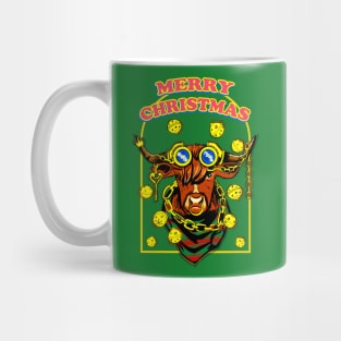 Scottish Highland Cow Christmas Mug